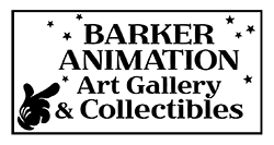 Barker Animation Art Galleries & Collectibles Logo