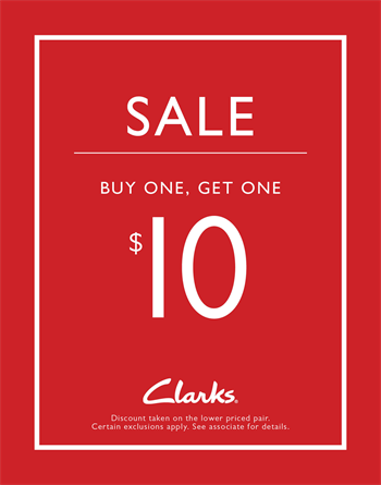 clarks promo code outlet
