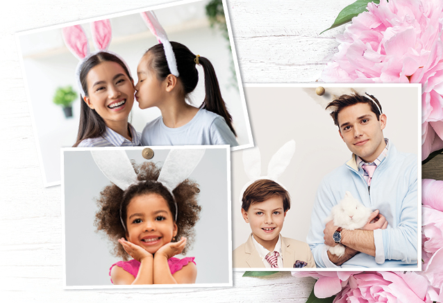 Easter Bunny Photos with Lasting Expressions Portraits